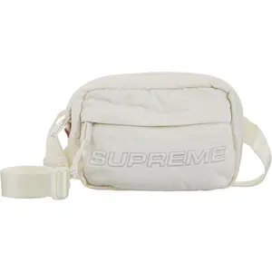 691675 Supreme Denim Mini Shoulder Bag White