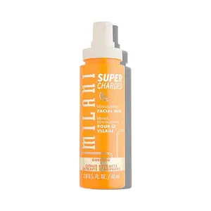 Milani Super Charged Revitalizing Facial Mist - 2 oz, Ginseng Citrus & Turmeric Extracts, Lightweight Scented Aloe Moisturizer for Moisturizing, Hydrate & Face Locking