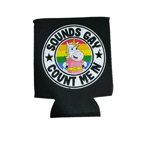 Sounds G Count Me In Can Insulator- Keep Your Drinks Cold and Hot!