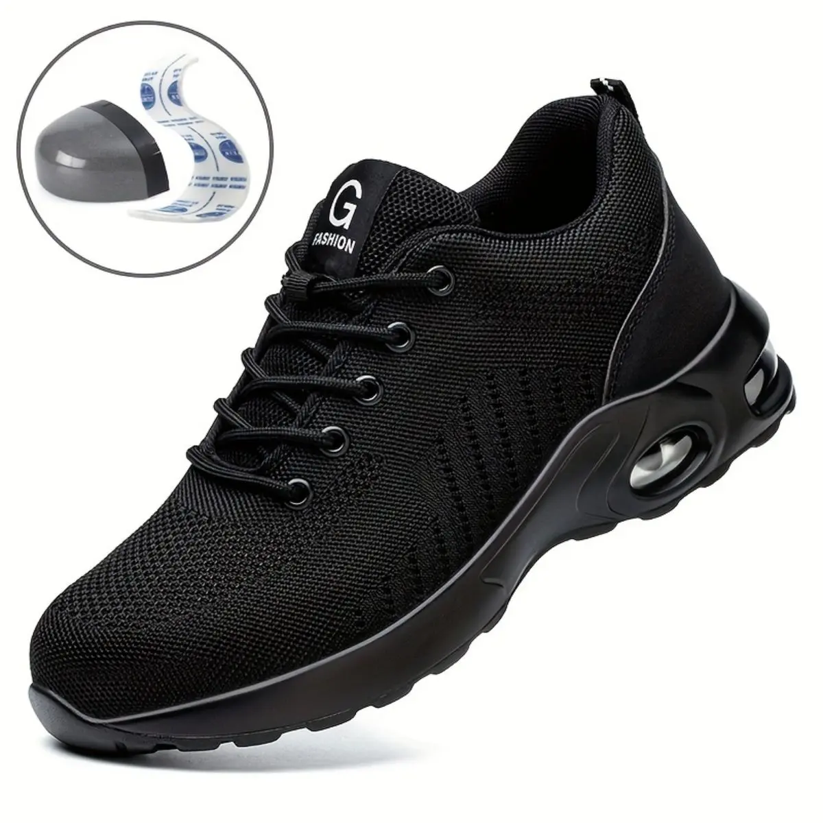 Breathable work shoes, anti smashing and anti stabbing work shoes, indestructible sports shoes, work boots, Men's protective shoes