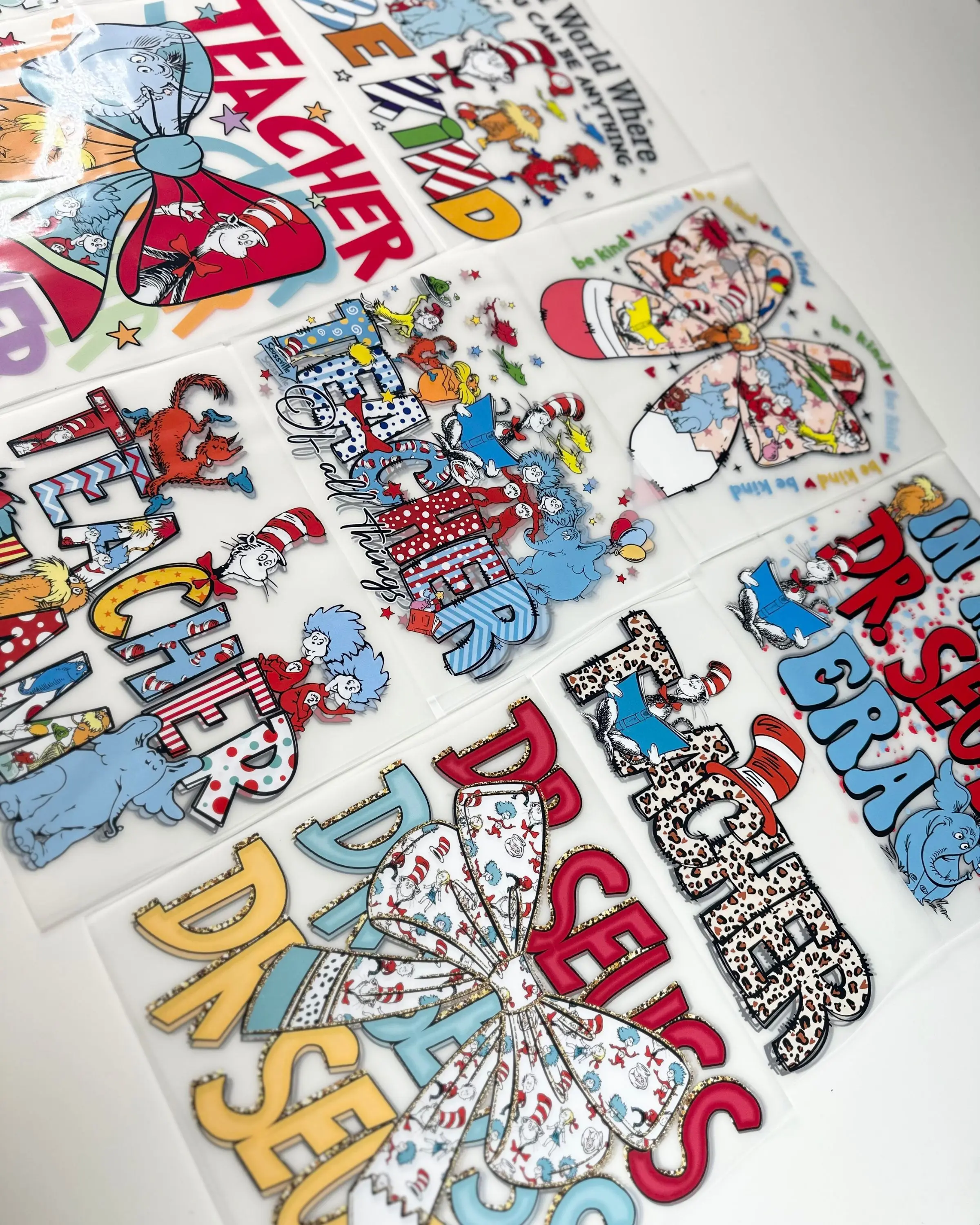 DR. Teacher Grab bag 10 Adult Ready To Press DTF Transfer Sheets DR. Teacher Grab bag 10 Adult Ready To Press DTF Transfer Sheets