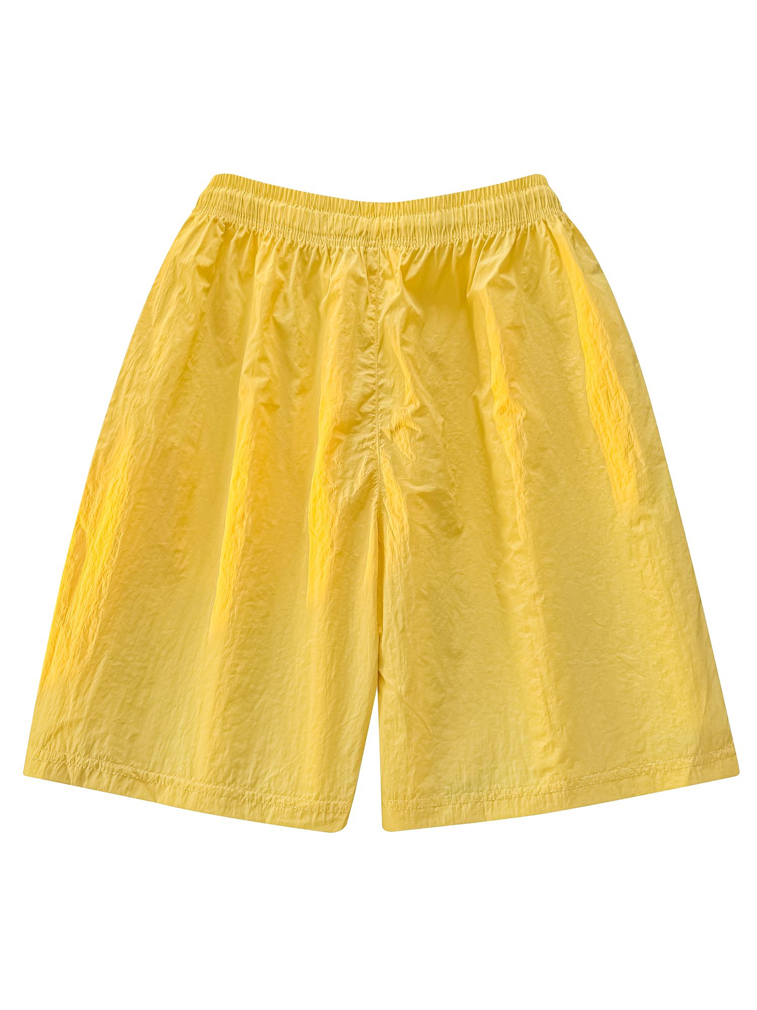 2PACK Men's Summer Quick Dry Mesh Shorts, Breathable Casual Athletic Shorts for Gym, Beach & Daily Wear, Trendy Streetwear