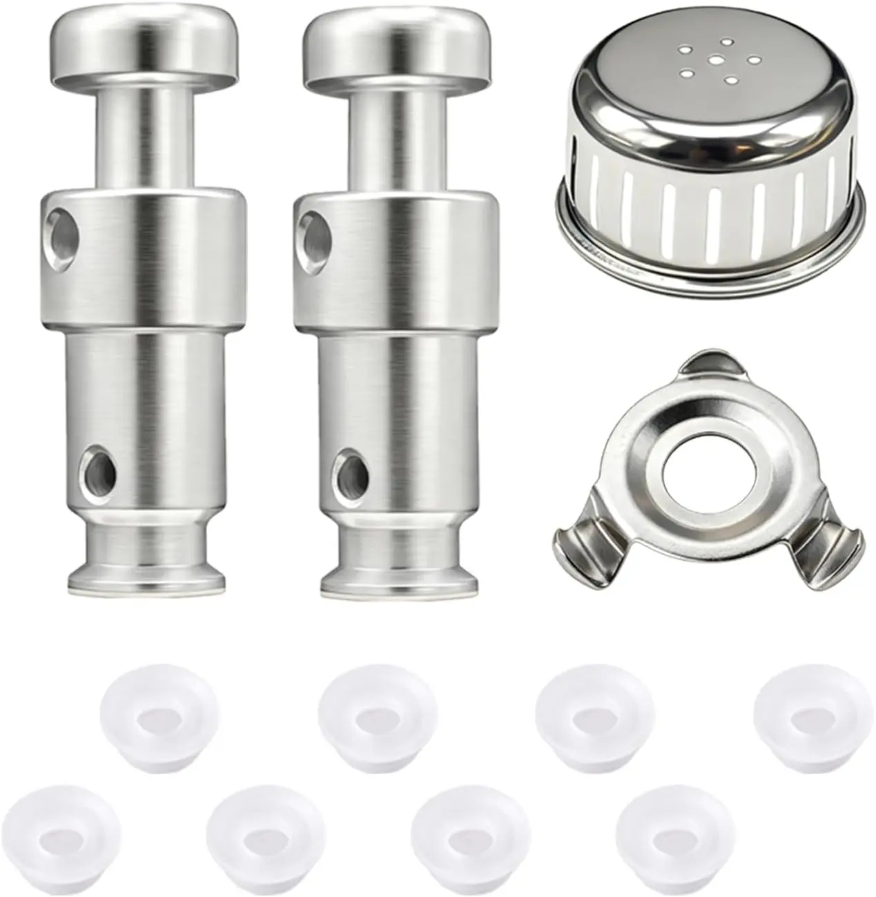 12 count Float Valve Seal for  Replacement Parts with 8 Valve Gaskets, Anti-Block Shield and Bracket -  for Duo 3, 5, 6 Qt, Duo Plus 3, 6 Qt, Ultra 3, 6, 8 Qt, Lux 3 Qt by