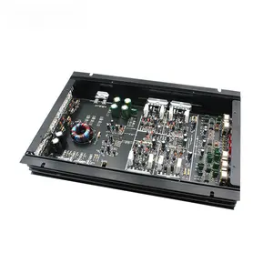 4-Channel Car Audio Amplifier 4x60W Power Stereo Amp for Vehicle Sound System Upgrade and Modification