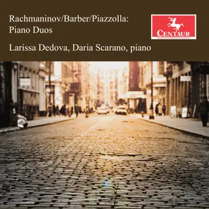 Larissa Dedova - Rachmaninoff, Barber & Piazzolla: Piano Duos  [COMPACT DISC - CD]