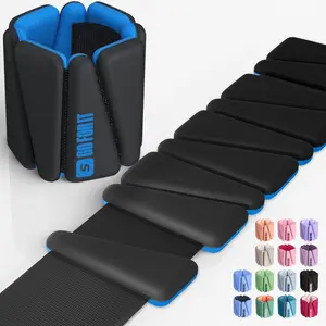 Yoga Starter Kit for Women - Adjustable Wrist & Ankle Weights Set of 2 (1LB Each) by  | Weighted Bracelets for Yoga, Pilates, Cardio, Running,  Gym & Strength