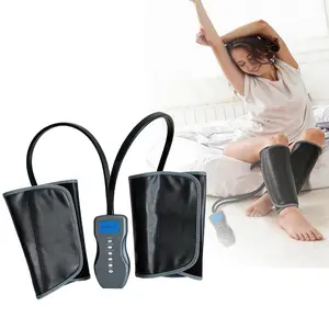 Air Compression Leg Massager with Multiple Massage Modes and Intensity Settings, Featuring an Auto-Off Function, Helping You Soothe Your Feet and Calves for a Relaxing Experience.