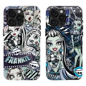 Monste3- High Collage Phone Case|Frankie Character Phone Case|Compatible for iPhone 17Air 16Promax 15 14 13 12 11 and for Samsung S21-S25|Gift for Fans Women Girls anime cover