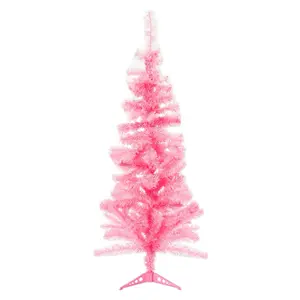 Pink Christmas Tree with Storage Bag for Home or Office - Festive Decoration christmas tree