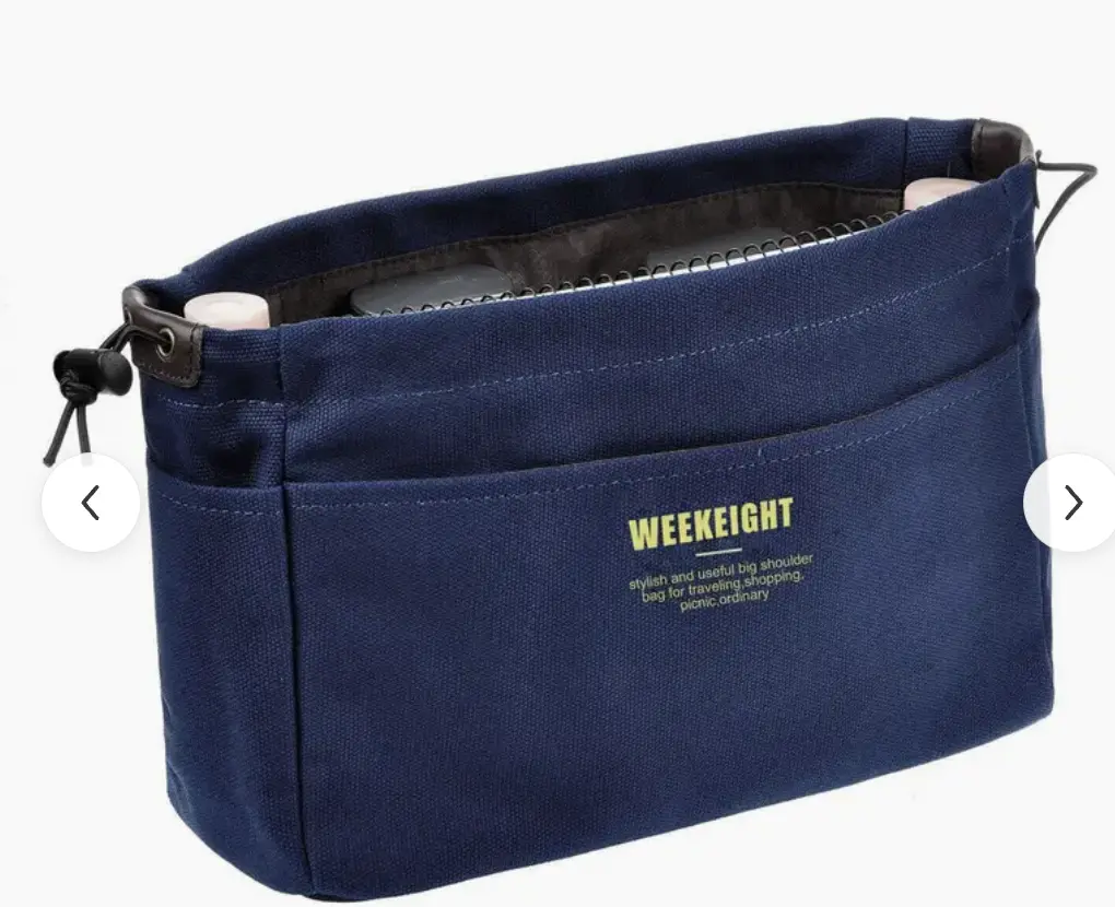 Lightweight Canvas Drawstring Organizer Bag - Large-Capacity Home Storage Pouch for Cosmetics, Electronics, Portable Casual Travel Carryall