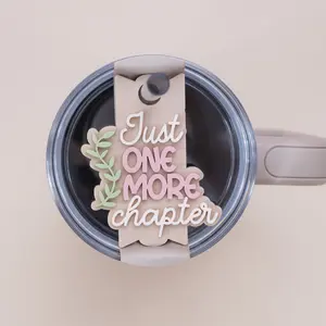 Southern Supply Topper Tag Stanley Quencher Name Plate Perfect for Book Clubs