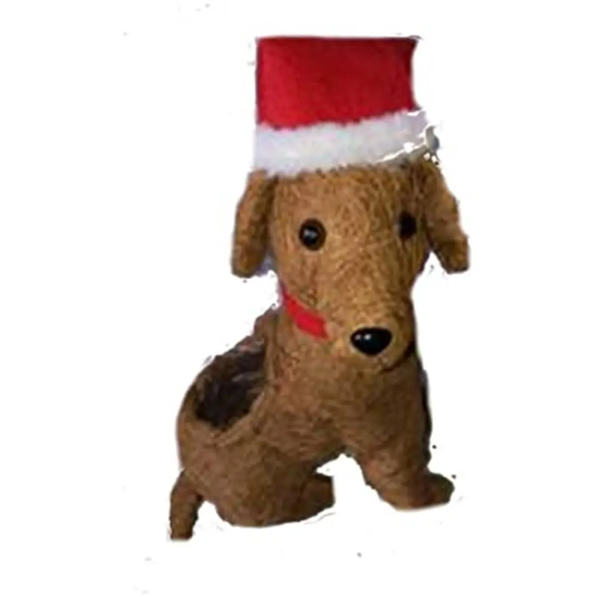 Ultimate Innovations 2001 Whimsical Christmas Coco Liner Animal Santa Dog Festive Planter - Ideal for Home Plant/Flower Display, Suitable for Outdoors