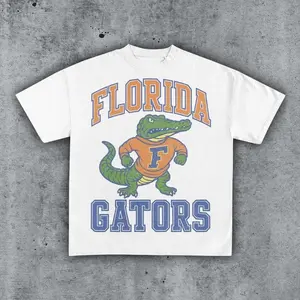 [Sale Up To 25%] Vintage 90s Florida Football Shirt Homage, Retro Classic Graphic Tee, College Sports Heritage Top, Urban Streetwear Apparel, Gift for Football Fans
