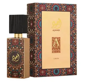 Lattafa Ajwad Eau De Parfum Spray for Unisex, 2.0 Ounce |Long Lasting  Eau De Perfume | Best scent for unisex