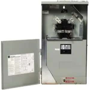 Eaton Cutler Hammer  Outdoor Meter-Panel Combo 200A 4-8