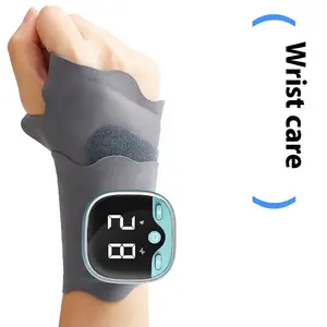 Hand Massager with Heat for Hands and Wrist, Upgraded Portable Hand Therapy Device, 5 Modes 9 Intensity Levels, Arthritis Pain Relief Carpal Tunnel Compression Massage, Relaxation Gift for Men Women