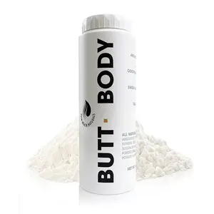 Butt & Body Rescue Powder for Men & Women – Whole Body Deodorant Absorbs Sweat, Controls Odor & Chafing with Cooling Sensation – Naturally Protects Skin, Talc Free – 4oz