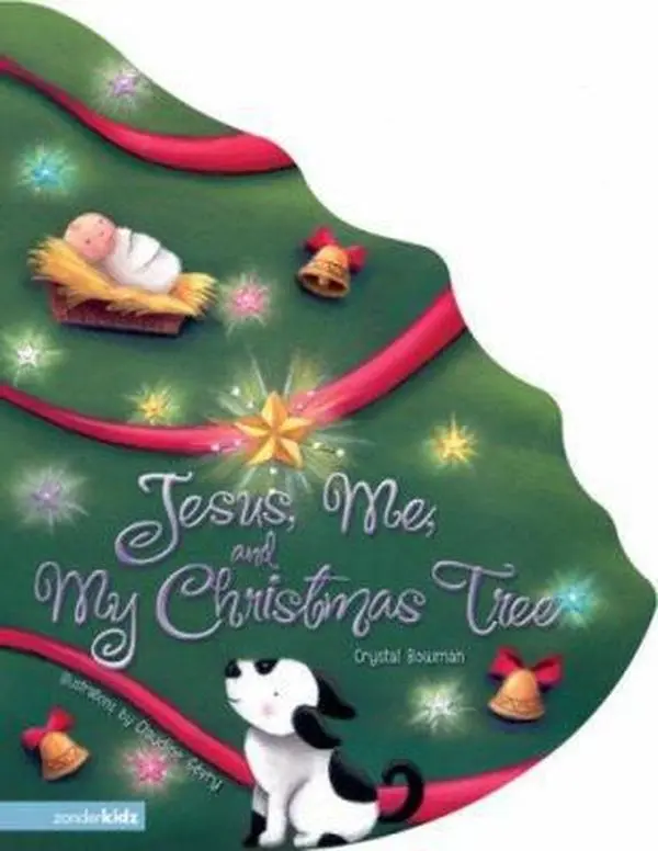USED-Jesus, Me, and My Christmas Tree by Crystal Bowman Claudine Gevry (Hardcover)