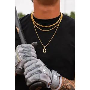 Varsity Initial Pendant (Gold)