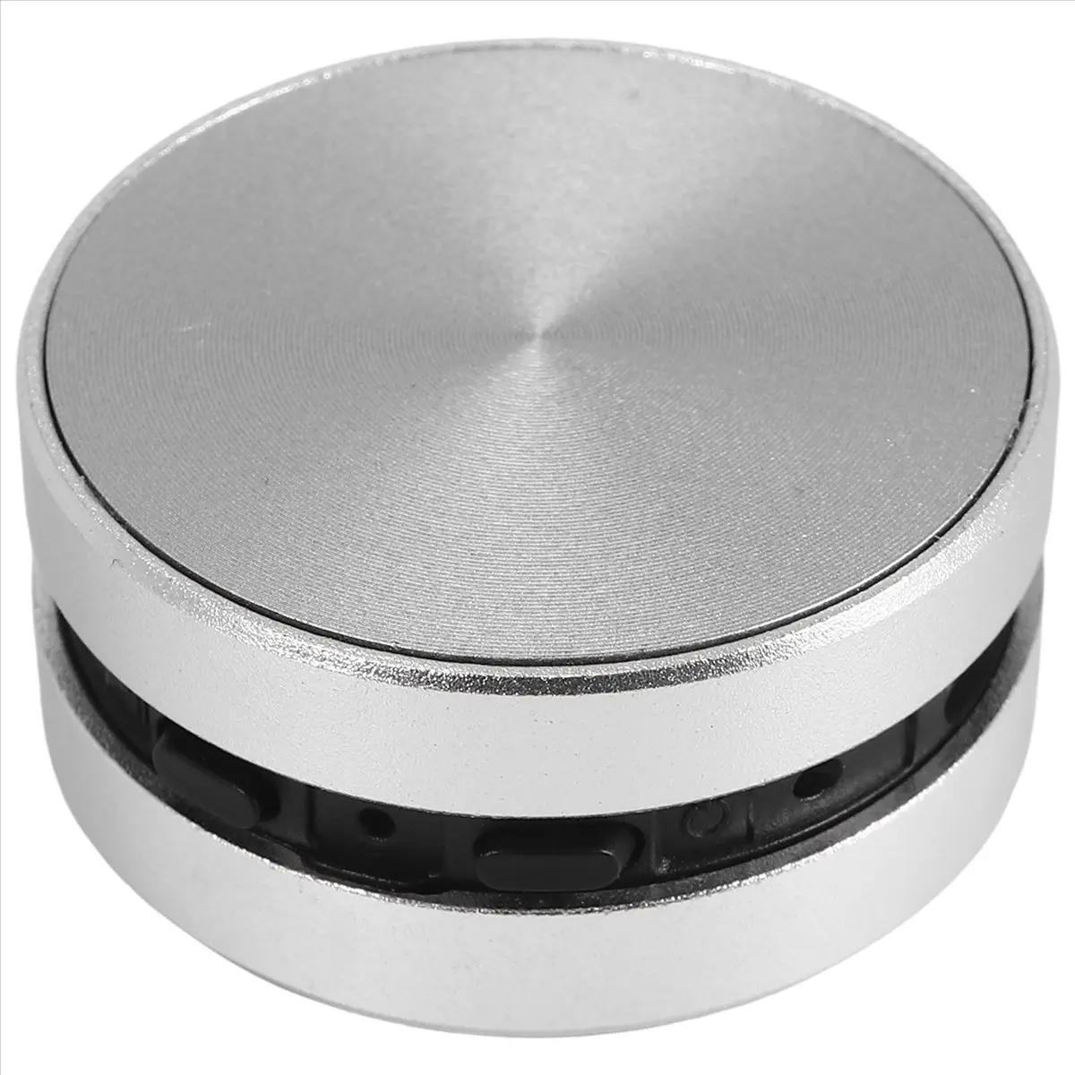 Portable Bluetooth Speaker - Wireless Mini Bone Conduction Vibration Speaker for Guitar, Turns Any Surface Into Sound Output Device (Silver), Speaker Bluetooth Portable