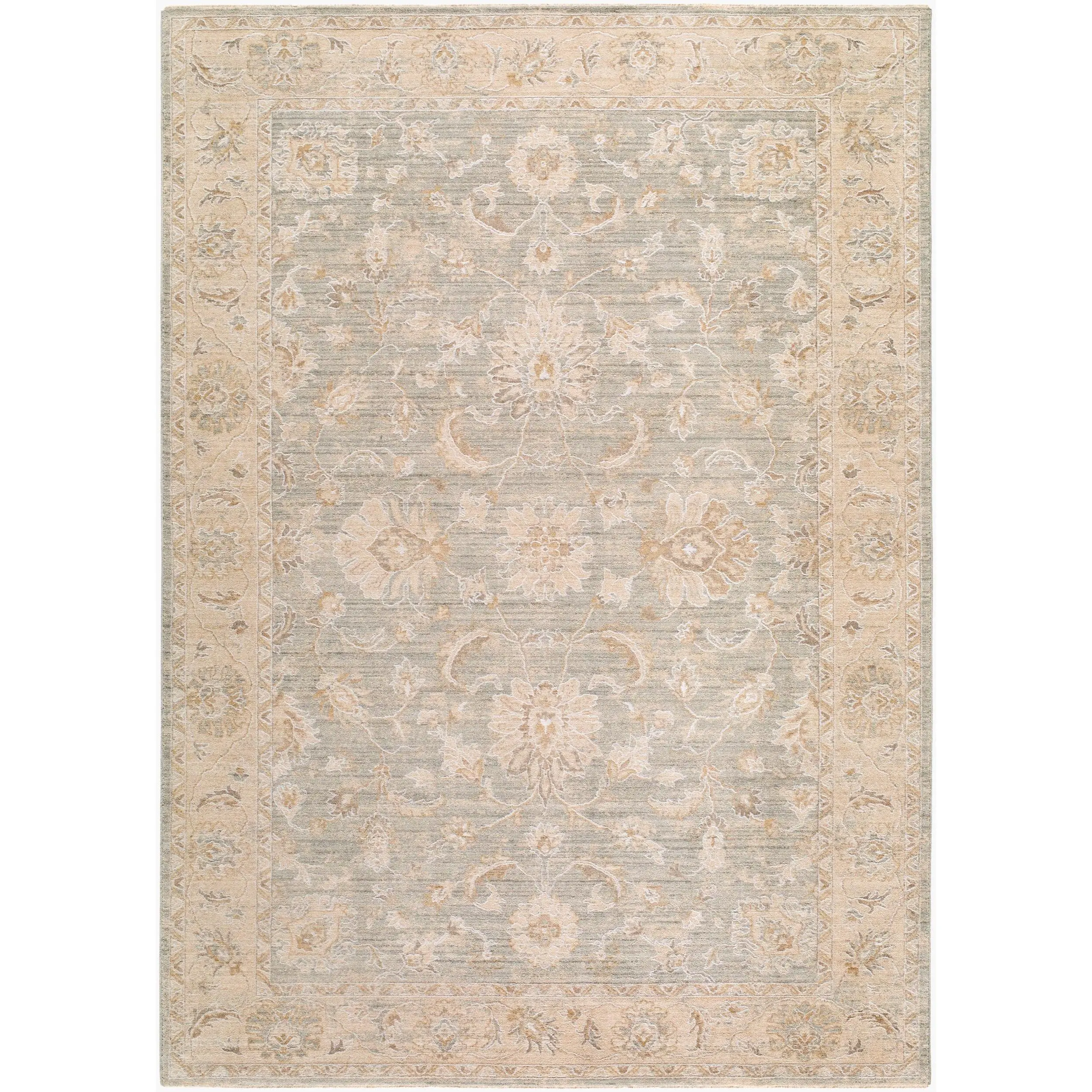 Rachel Zoe x LIVABLISS RZVE-2303 Vintage Machine-Woven Area Rug, Home Decor Rugs for Vintage-Inspired Spaces, Vintage Rug Decor