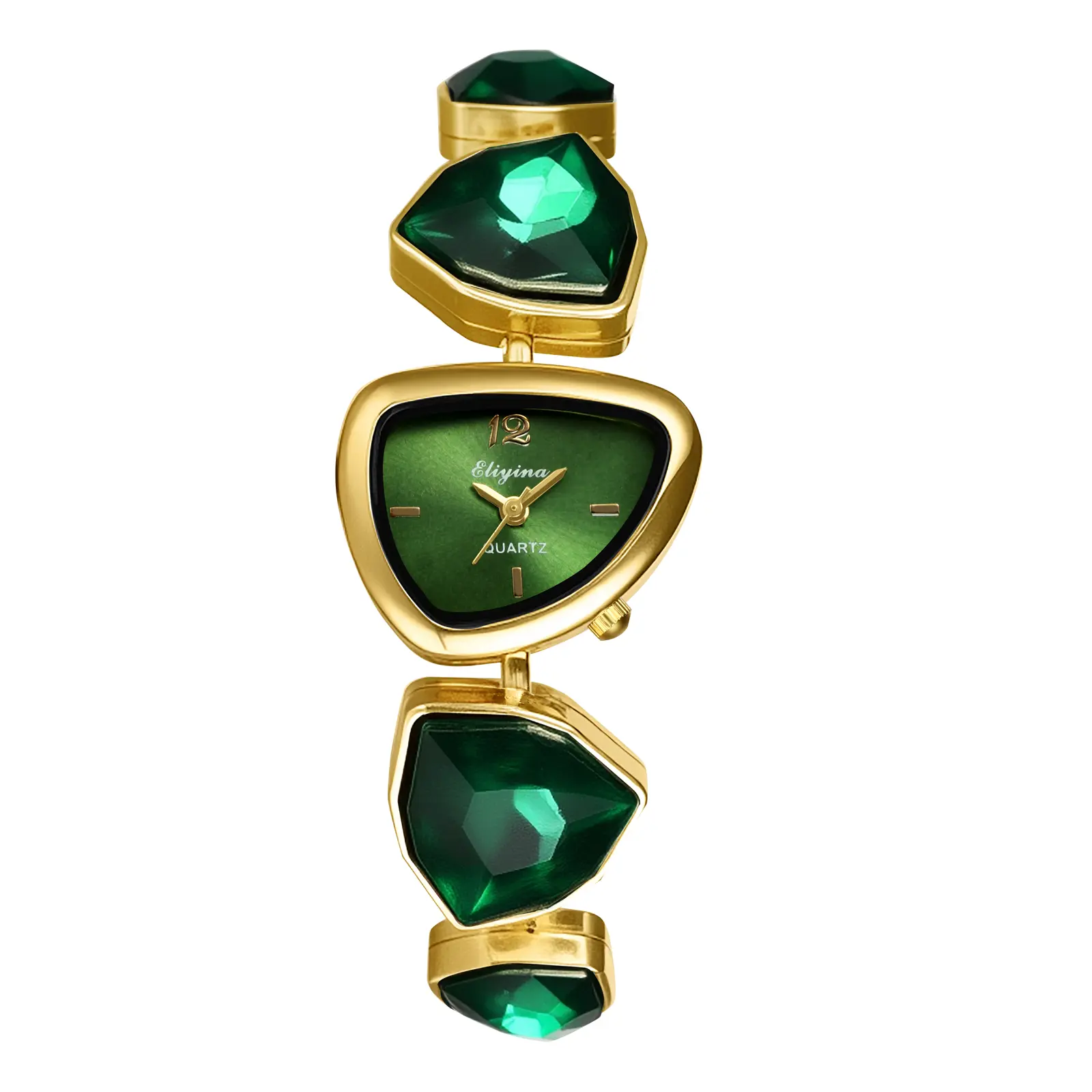 OIDEA Watches for Women, Glamorous Rhinestone Bracelet Watch with Faceted Stainless Steel Links and Birthstone Design, Adjustable Fit, Womens Gifts, Mother’s Day, Everyday Wear, Accessories For Women, Bracelets For Women