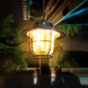 [2pcs] Outdoor Camping lamp ,Outdoor Portable USB Rechargeable Lamp 4 Light,Camping Accessories ,Waterproof Hanging Tent Lighting, Camping lamp for Emergency Power Outage Hiking Backpacking Gear,Camping in summer,Back to School Time