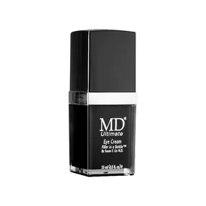 MD Ultimate Eye Cream – Hydrating and Brightening Formula for Dark Circles, Puffiness, and the Look of Fine Lines – Collagen, Peptides, DDBD Complex – Lightweight Under Eye Cream, 15ml