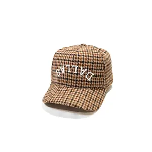 Houndstooth - BROWN / TAN Houndstooth - BROWN / TAN