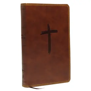 NKJV, Holy Bible for Kids, Leathersoft, Brown, Comfort Print: Holy Bible, New King James Version by Thomas Nelson [Leathersoft Book]