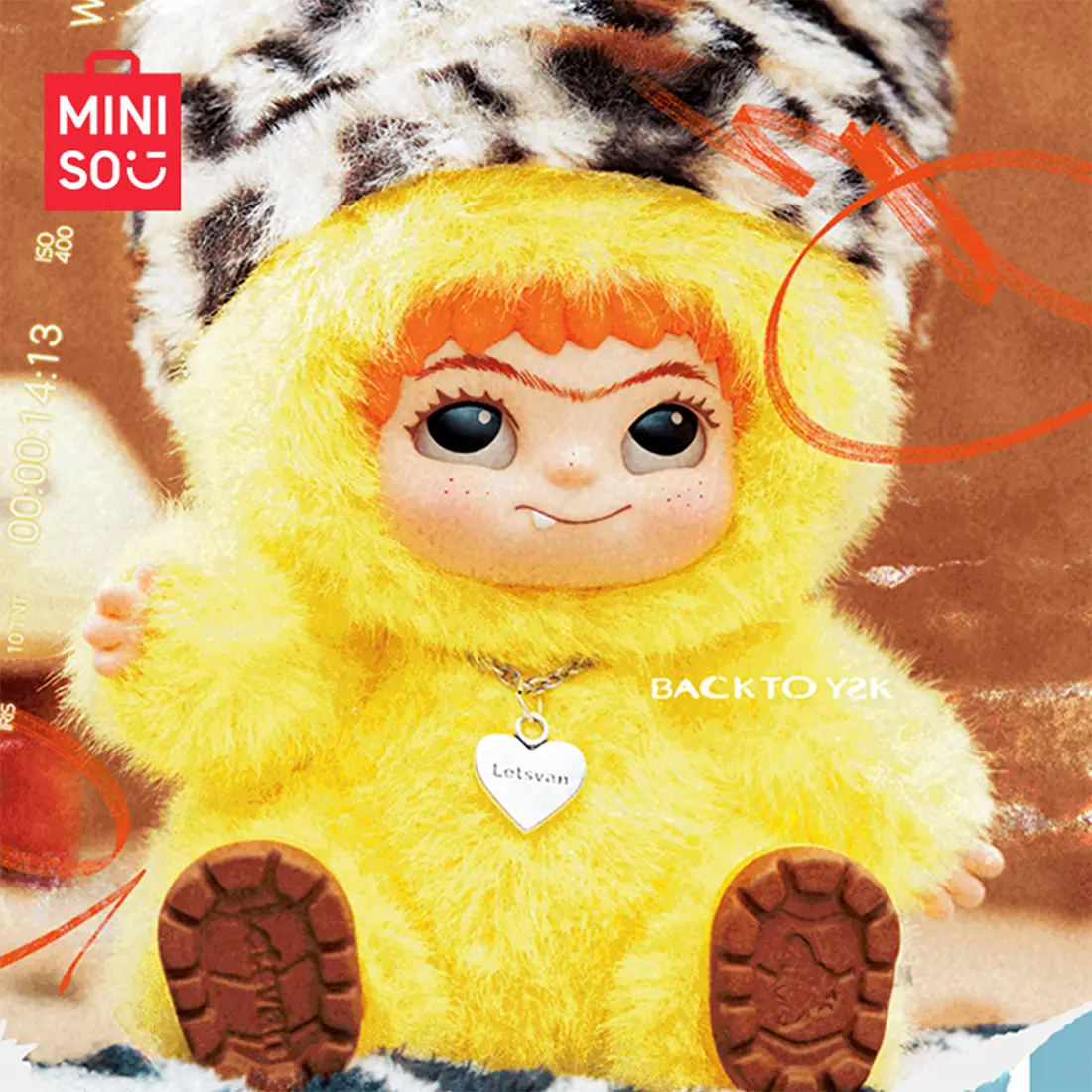 MINISO WAKUKU Plush Blind Box Party Series Cute Mystery Toy ,Plush