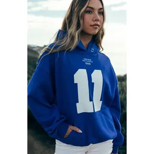 LONELY GHOST Women's 11 11 Oversized Hoodie