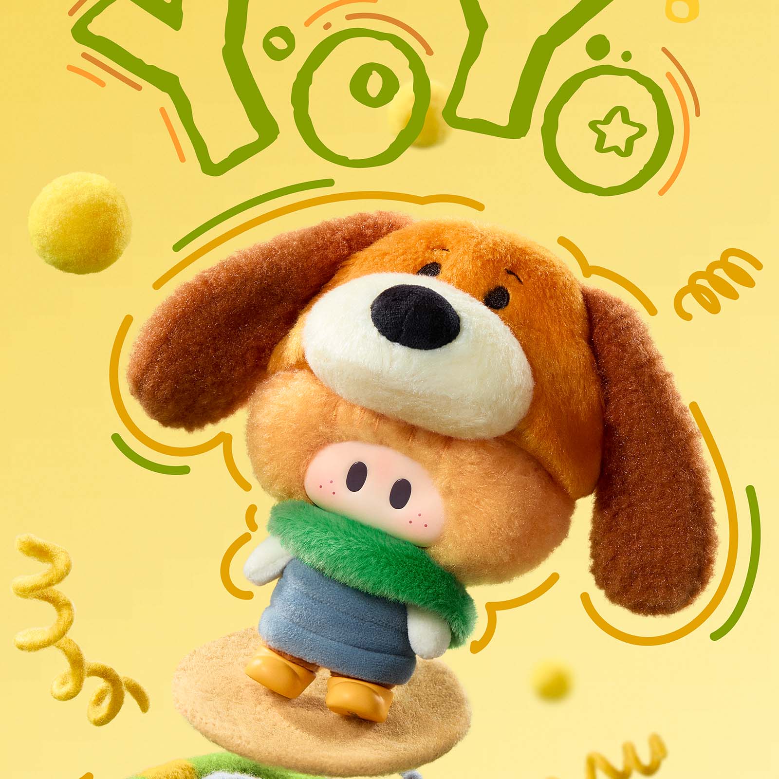 MINISO Toy Story 5x YOYO Cute Cosplay Series Mystery Blind Box Keychain Accessory, Kawaii PVC Chibi Cartoon Character Vinyl Plush Figurine Bag Charm, Collectible Miniature Toy, Surprise Gift for Pixar Fans, Holiday Birthday Cool Key Ring