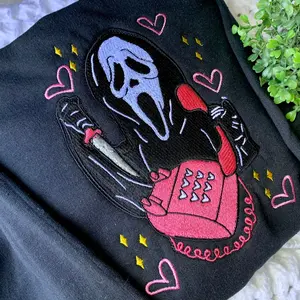 No you hang up sweatshirt Ghostface Halloween