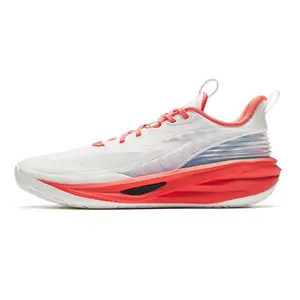 Anta Zhuguang Infrared Basketball Shoes for Men: Full-Plate Nitrogen 80, A-SHOCK PRO X-Carbon Plate, Arc TPU, Low-Cut Verifiable, with credentials and supporting global authentication