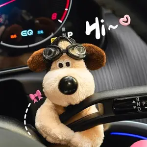 Car interior ornaments, dashboard decorations, gear lever ornaments, dolls, pendants, pilot dolls, dog turn signal wiper dolls