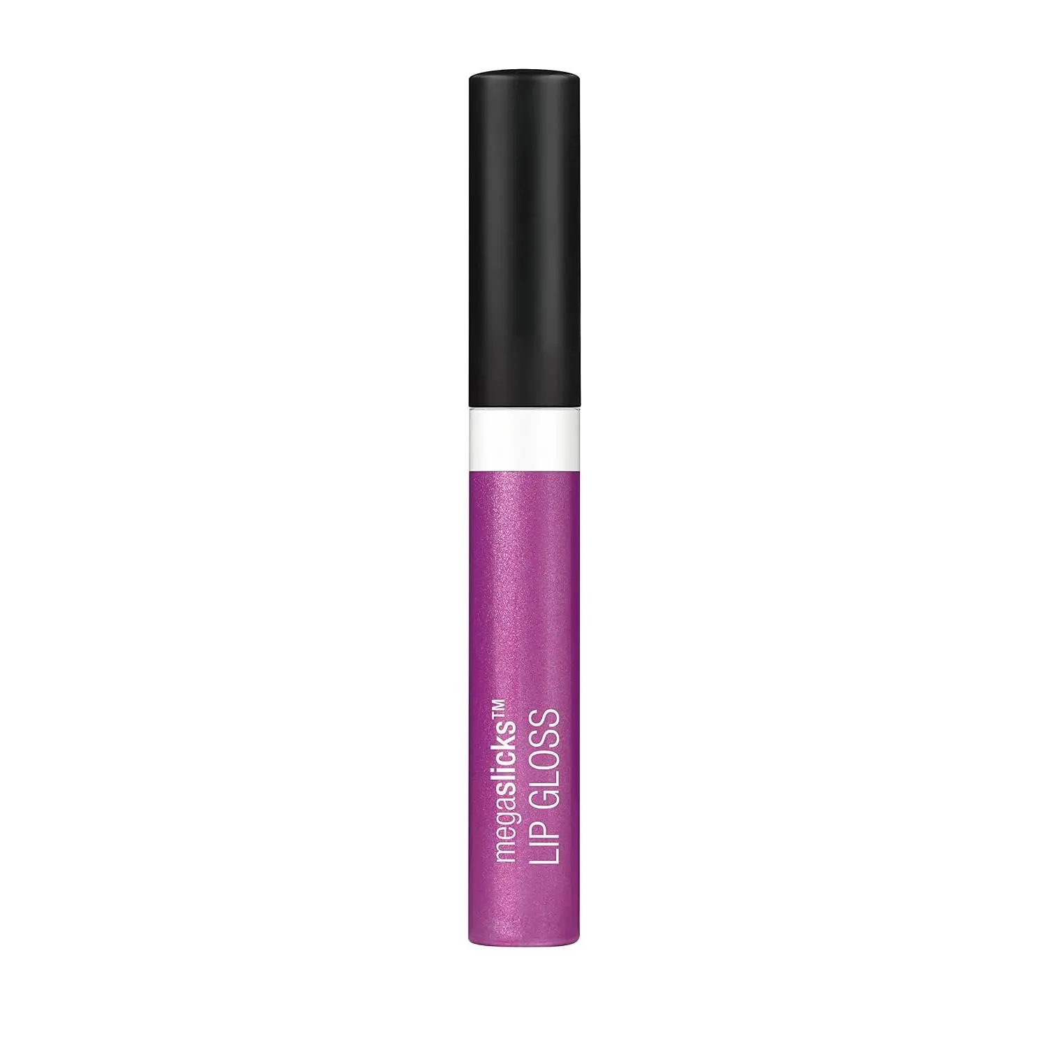 wet n wild MegaSlicks Lip Gloss, Ultra-Glossy, Vitamin-E Enriched, Ultra-Gloss High Shine Moisturizing, Cruelty-Free & Vegan - Berried Treasure(Carded)