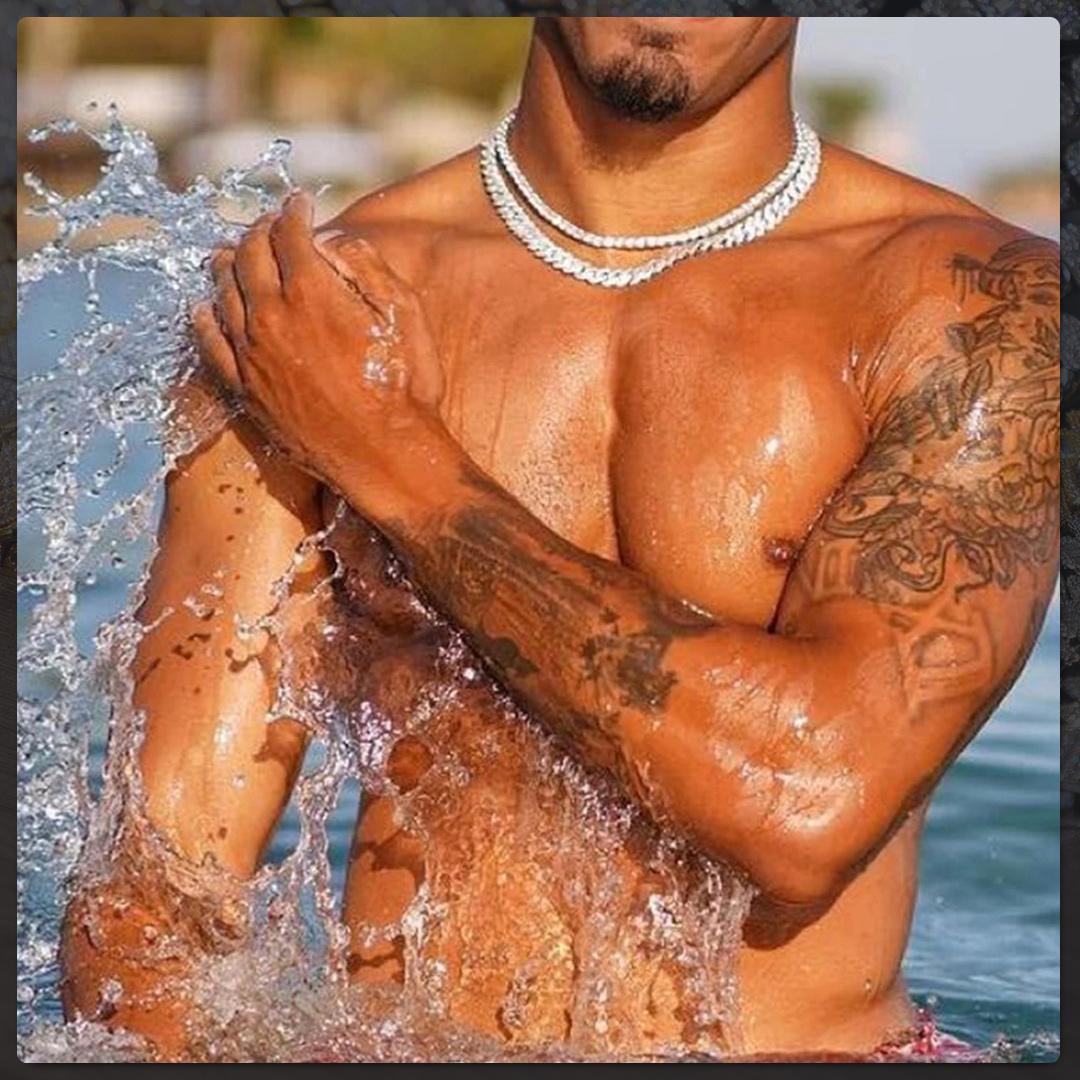 Sparkling Moissanite Tennis Chain Bracelet Necklace 100% 925 Sterling Silver Pass Diamond Test Fine Jewelry valentine's day Gift