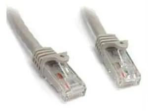 StarTech N6Patch25Gr 25 Ft Gray Snagless Cat6 Utp Patch Cable