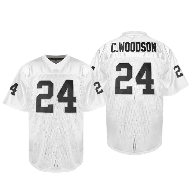 Men's #24 V-Neck Short-Sleeve Athletic Top - Lightweight Breathable Black & White Mesh, Fan-Ready Stylish Sporty 24 Tribute Wear Football Jersey for Enthusiasts, Athletic Tops