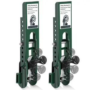Siding Tools for Siding Installation,Siding Mounting Kit, Compatible with 3/8-Inch Fiber Cement, Lap Siding Gauge/Clamps with Adjustable Reveals (Green)