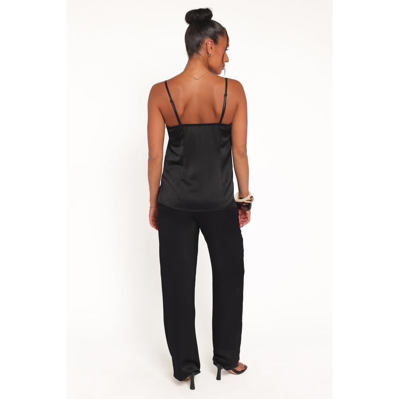 Selena Pant Set - Black