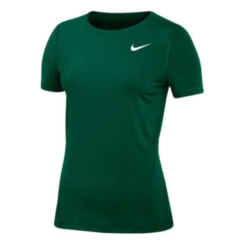 Nike Women's Pro Allover Mesh SS Top 2.0 Dri-FIT Technology Stay Dry Cooling Mesh Ideal for Sports Activities