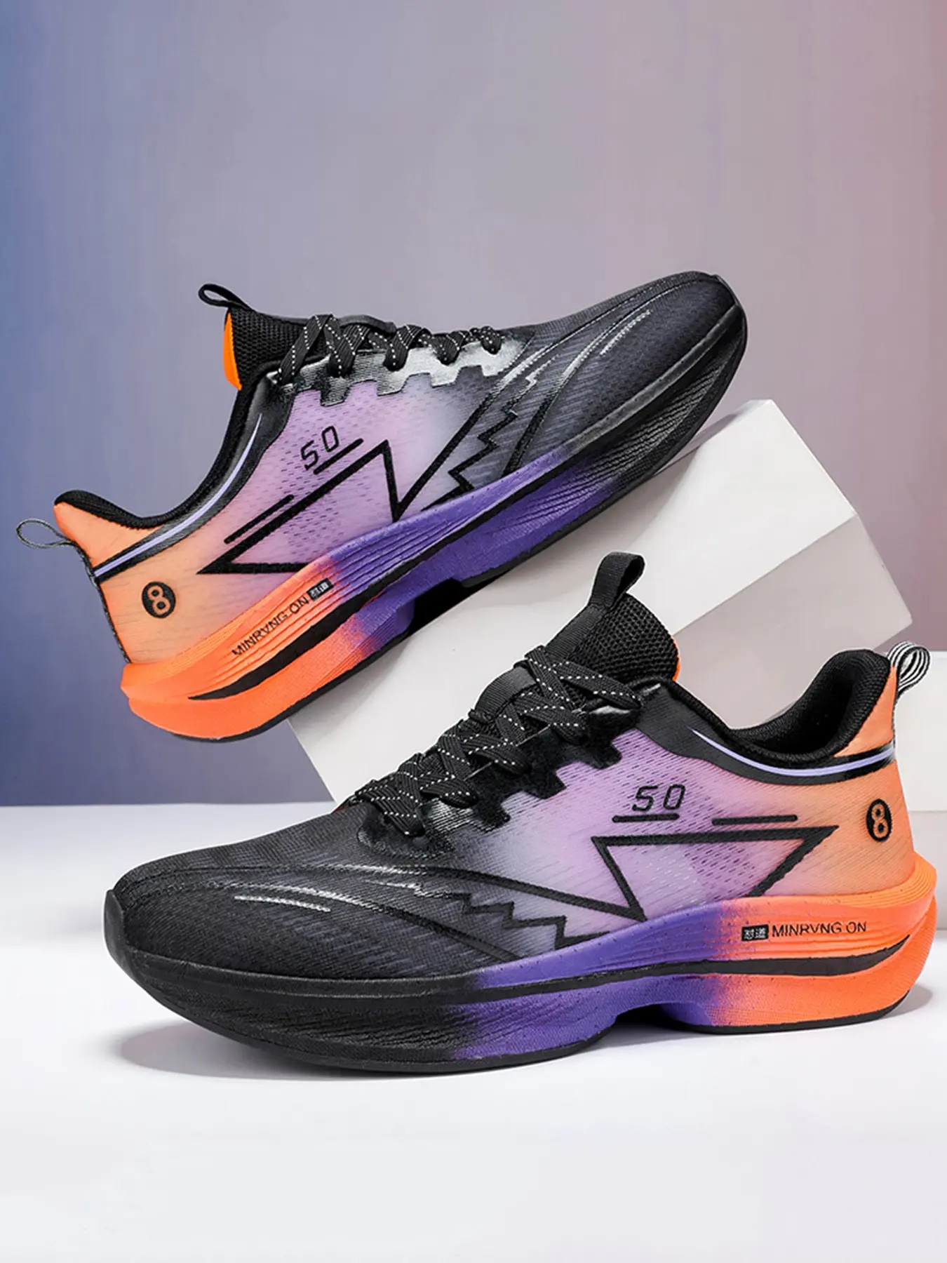 Unisex Running Shoes, Lightweight Breathable Sports Casual Sneakers, Shock Absorbing Sole, Ideal for Marathon, Training, Daily Wear, Sporty Running Shoes, Shoe for Runners