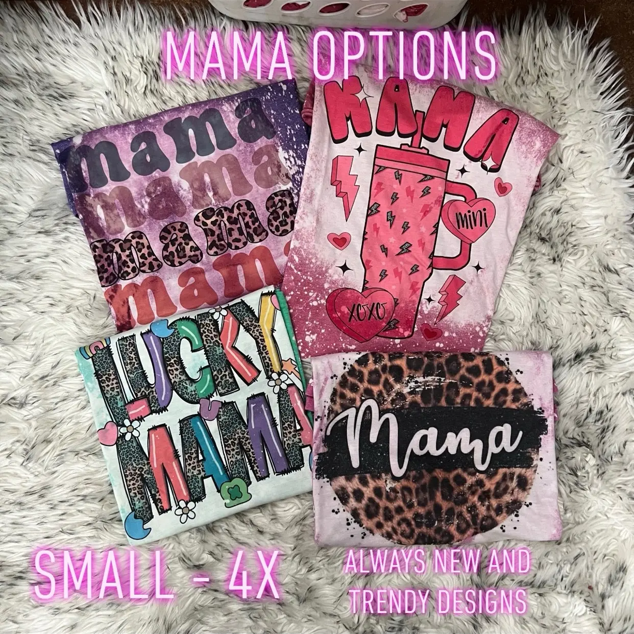 Mama T-shirt - Bleached or Unbleached