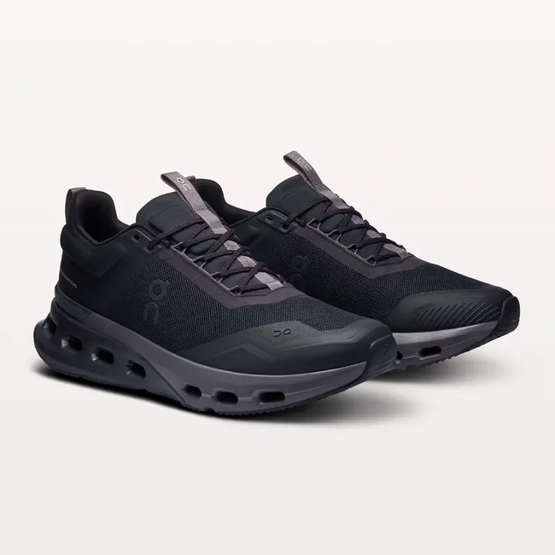 On Men's Cloudnova X Gym Workout Shoe, Black & Eclipse - Full Size