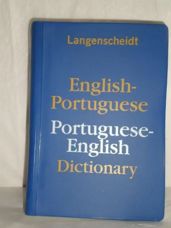 USED Book - English-Portuguese, Portuguese-English Dictionary by Langenscheidt (Unknown) - english