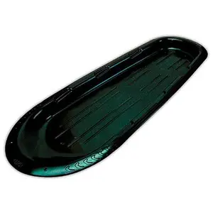 212 MAIN Erapro-Paris T66 Kodiak 66 in. Black Plastic Snow Removal Sled with Molded Handles, Stability Runners - Pack of 6