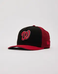 Mens New Era MLB Washington Nationals 9Fifty A-Frame Trucker Hat