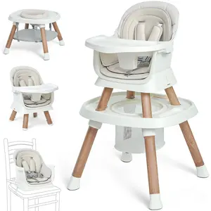 BabyBond 14-in-1 Luxury High Chair for Babies & Toddlers, Convertible Baby High Chair with Activity Center, Baby Joy Highchair for Ages 6-72 Months, Gifts for babies, Mothersdaygift